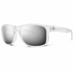 Abaco Dockside Sunglasses In Clear/Chrome Mirror