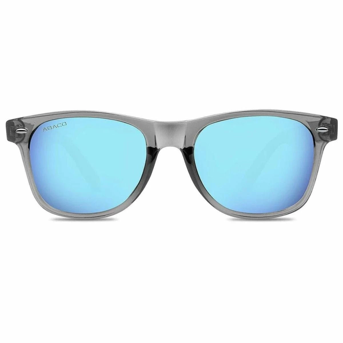 Abaco Laguna Sunglasses In Crystal Grey/Caribbean Blue 2 Abaco Laguna Sunglasses In Crystal Grey/Caribbean Blue - Image 2