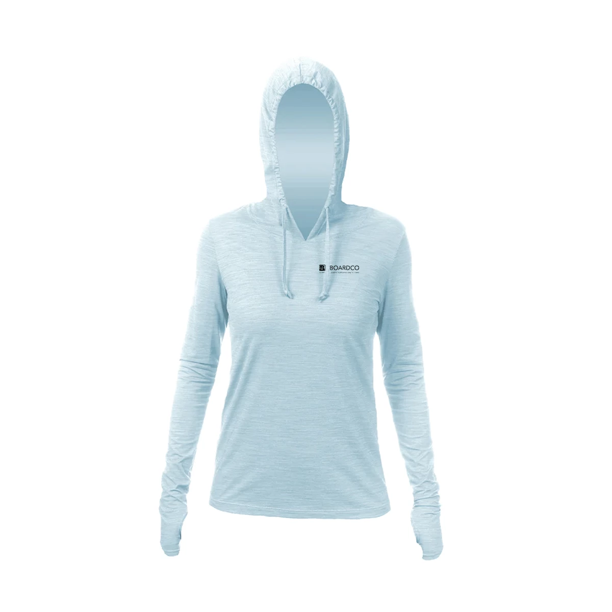 ANETIK BoardCo Breeze Tech Hoody In Sky Heathered 1 ANETIK BoardCo Breeze Tech Hoody In Sky Heathered