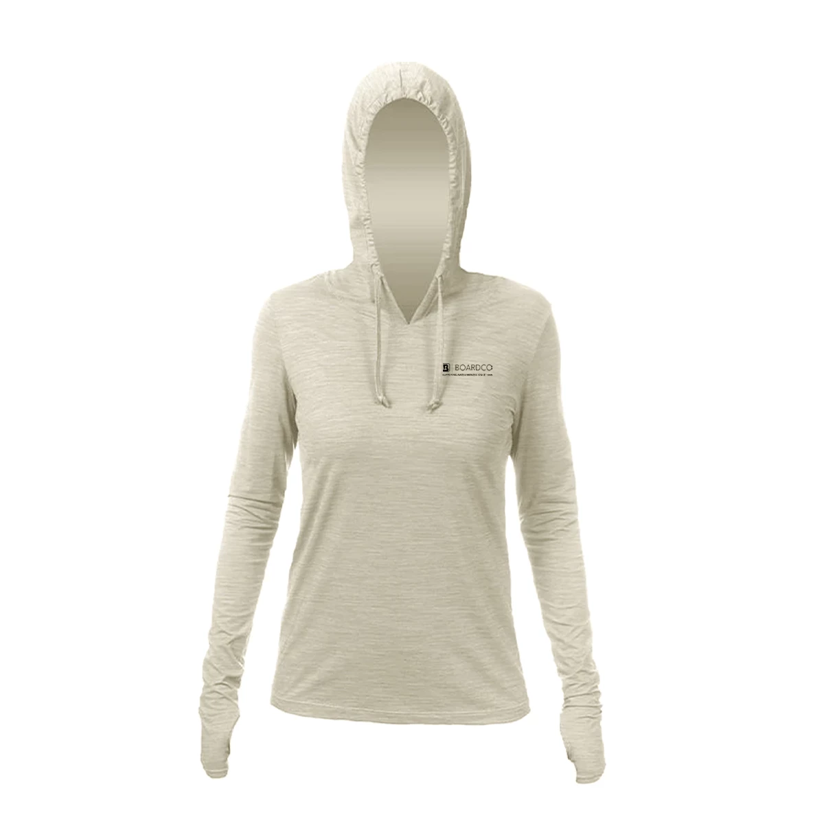 ANETIK BoardCo Breeze Tech Hoody In Stone Heathered 1 ANETIK BoardCo Breeze Tech Hoody In Stone Heathered
