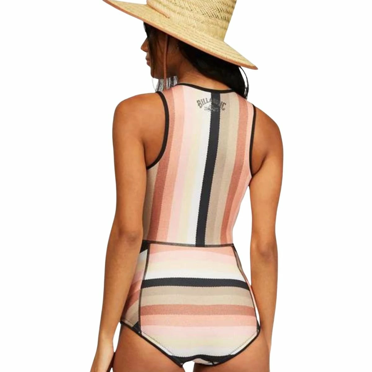 Billabong 1mm Sol Sistah Shorty Spring Wetsuit In Serape Stripe 2 Billabong 1mm Sol Sistah Shorty Spring Wetsuit In Serape Stripe - Image 2