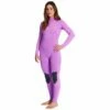 Billabong 302 Synergy Back Zip Full Wetsuit In Bright Orchid