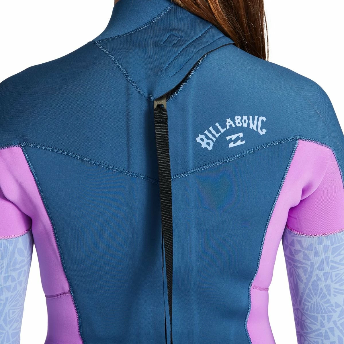 Billabong 302 Synergy Back Zip Steamer Full Wetsuit In Deep Sea 2 Billabong 302 Synergy Back Zip Steamer Full Wetsuit In Deep Sea - Image 2