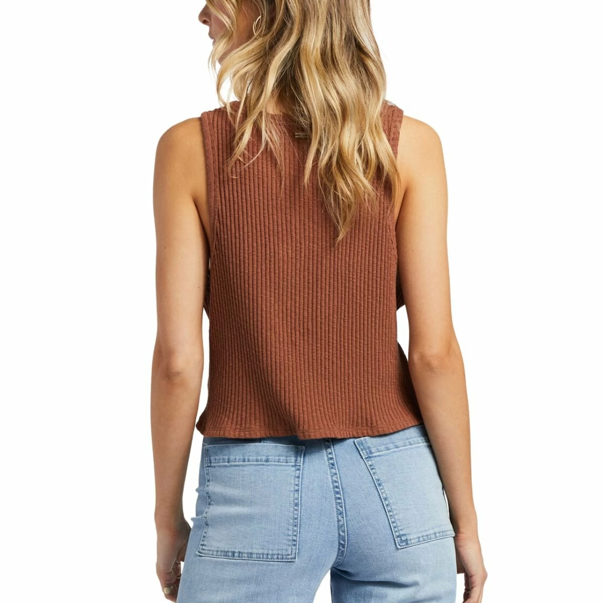 Billabong Keep Going Tank In Toasted Coconut 2 Billabong Keep Going Tank In Toasted Coconut - Image 2