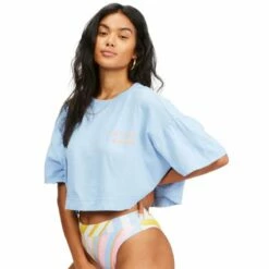 Billabong Only Today Tee In Sweet Blue