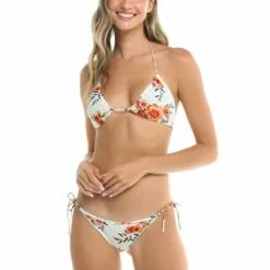 Body Glove Corsica Luana Bikini Top In Pearl
