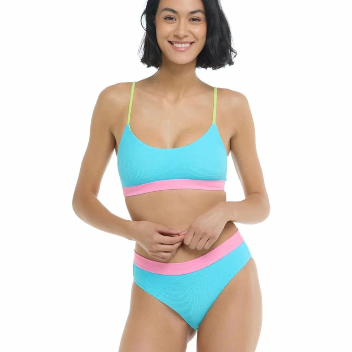 Body Glove Spectrum Aro Bikini Top In Cyan 1 Body Glove Spectrum Aro Bikini Top In Cyan