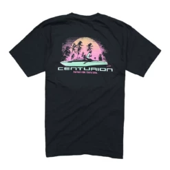 Centurion Boats Night Vibes Tee In Black