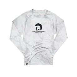 Centurion Long Sleeve Cabo Performance Tee In Aluminum