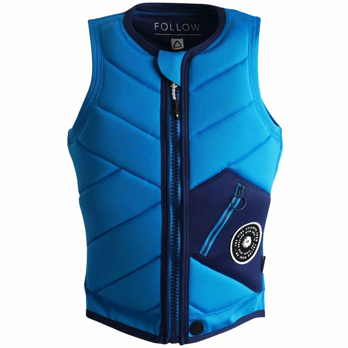 Follow Atlantis Ladies Comp Wake Vest In Royal/Blue 1 Follow Atlantis Ladies Comp Wake Vest In Royal/Blue