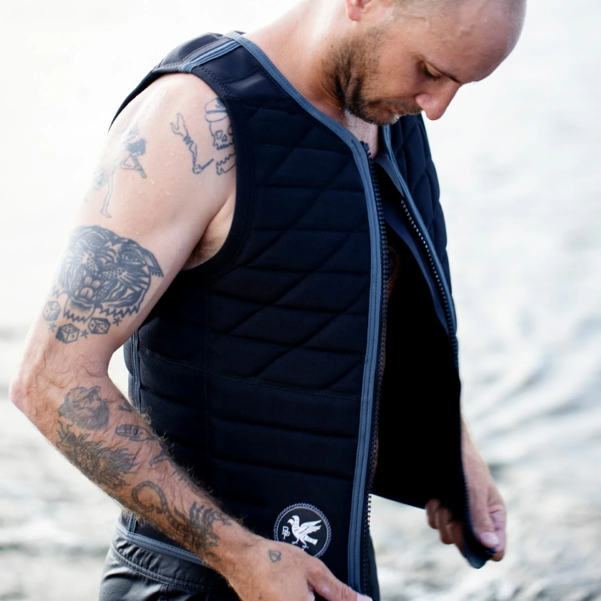 Follow B.P. Plus Comp Wake Vest In Blackout 3 Follow B.P. Plus Comp Wake Vest In Blackout - Image 3