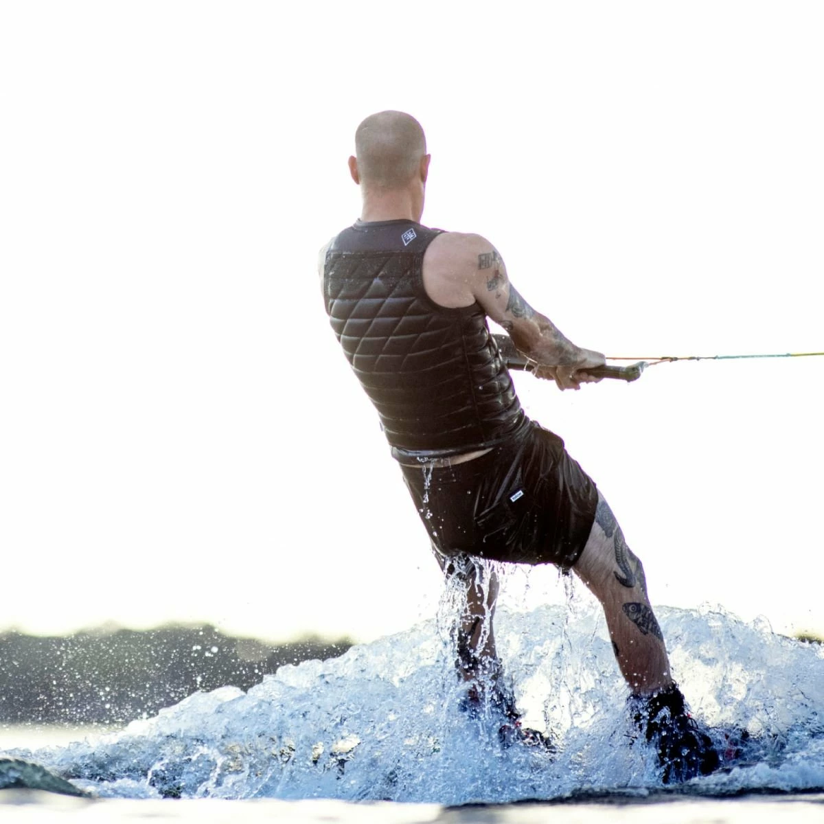 Follow B.P. Pro Comp Wake Vest In Black 5 Follow B.P. Pro Comp Wake Vest In Black - Image 5