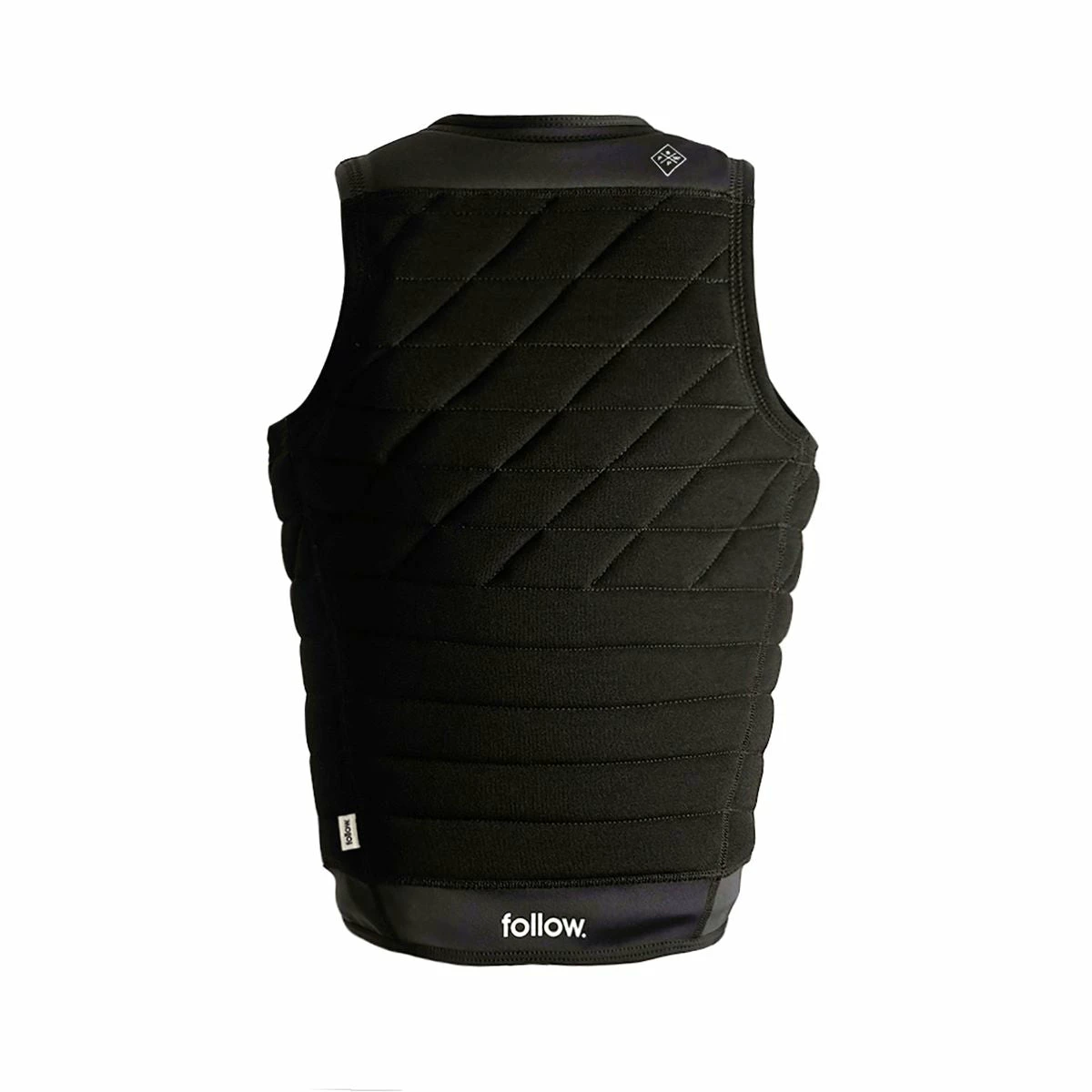 Follow B.P. Pro Comp Wake Vest In Black 2 Follow B.P. Pro Comp Wake Vest In Black - Image 2