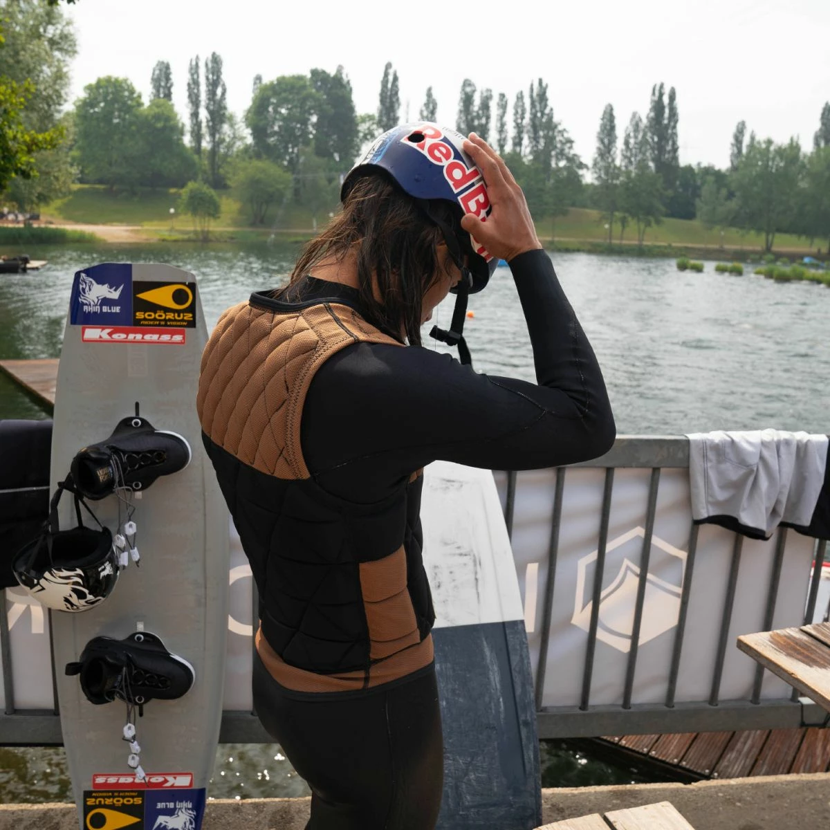 Follow Doca Comp Wake Vest In Mustard 4 Follow Doca Comp Wake Vest In Mustard - Image 4