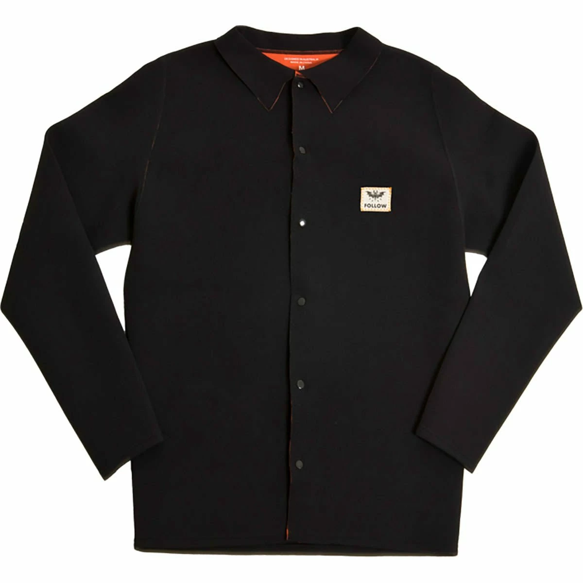 Follow Layer 3.1 Neo Button Coach In Black 1 Follow Layer 3.1 Neo Button Coach In Black