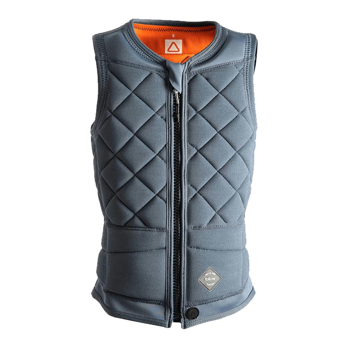 Follow Stow Comp Wake Vest In Denim 1 Follow Stow Comp Wake Vest In Denim