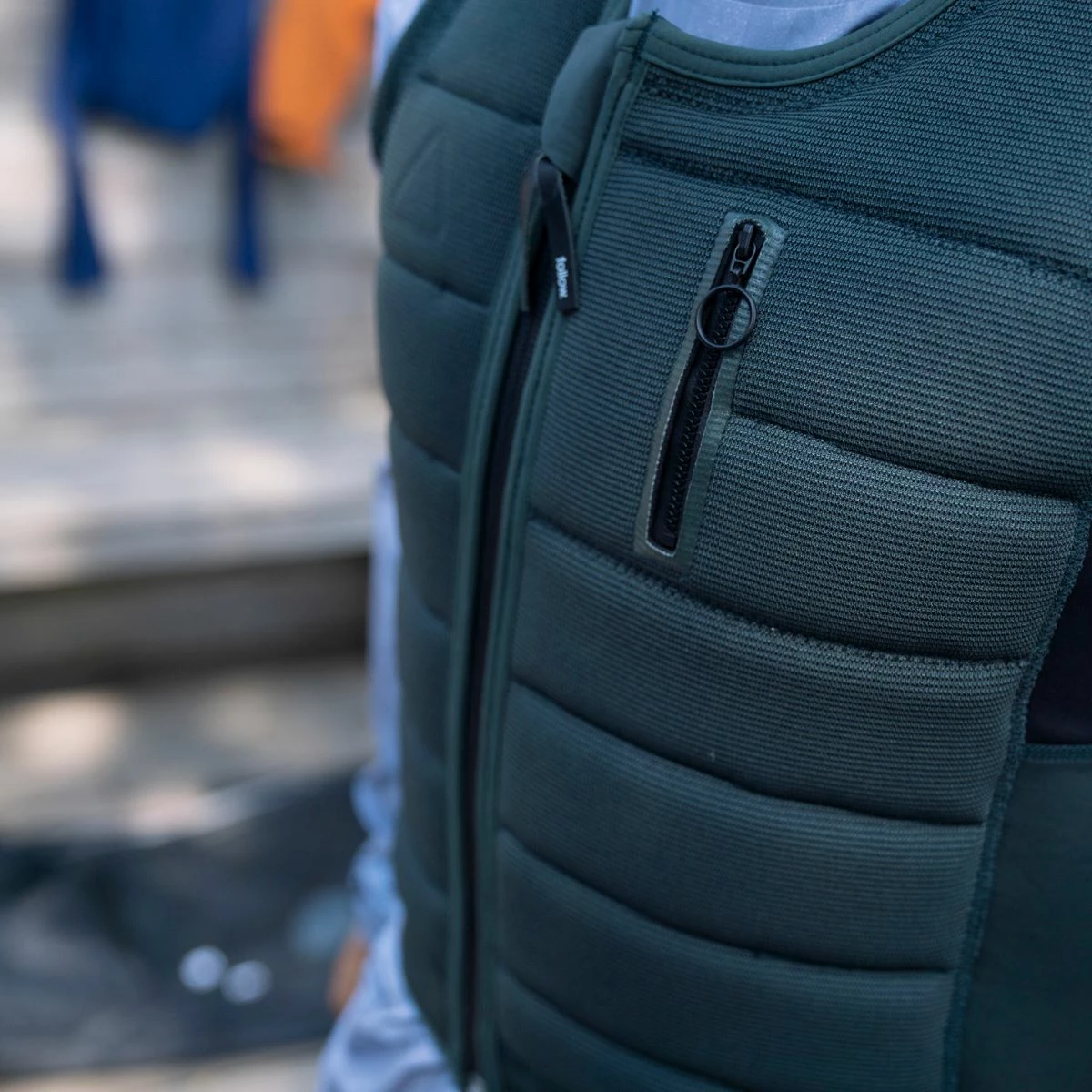 Follow TBA Comp Wake Vest In Olive 4 Follow TBA Comp Wake Vest In Olive - Image 4