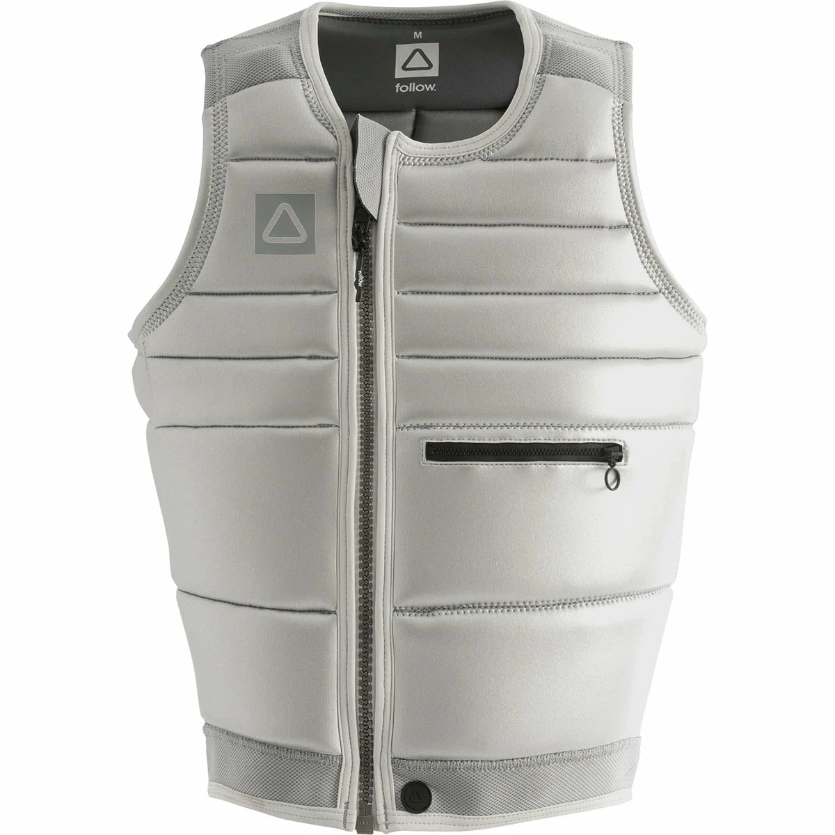 Follow TBA Comp Wake Vest In Silver 1 Follow TBA Comp Wake Vest In Silver
