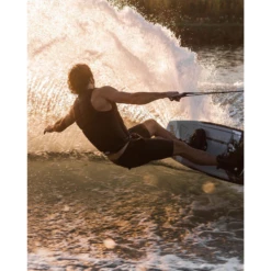 Follow RD Comp Wake Vest In Black/Brown 12 Follow RD Comp Wake Vest In Black/Brown -LIQUID FORCE Sales follow wake rd impact vest brown black 2022 action 1