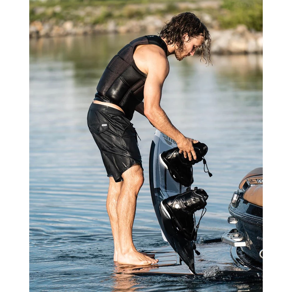 Follow RD Comp Wake Vest In Black/Brown 4 Follow RD Comp Wake Vest In Black/Brown - Image 4