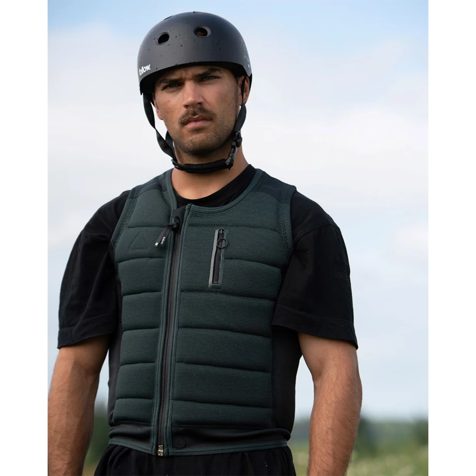 Follow TBA Comp Wake Vest In Olive 5 Follow TBA Comp Wake Vest In Olive - Image 5