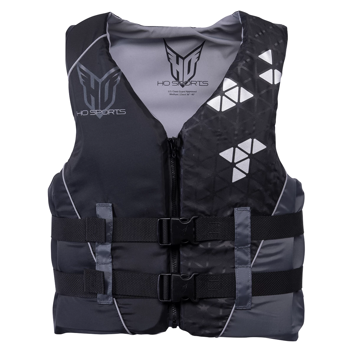 HO Men's Infinite CGA Life Jacket In Black/Grey 1 HO Men's Infinite CGA Life Jacket In Black/Grey