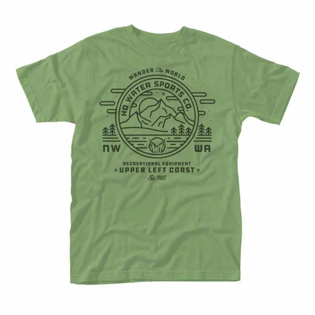 HO Wanderer Tee In Green 1 HO Wanderer Tee In Green