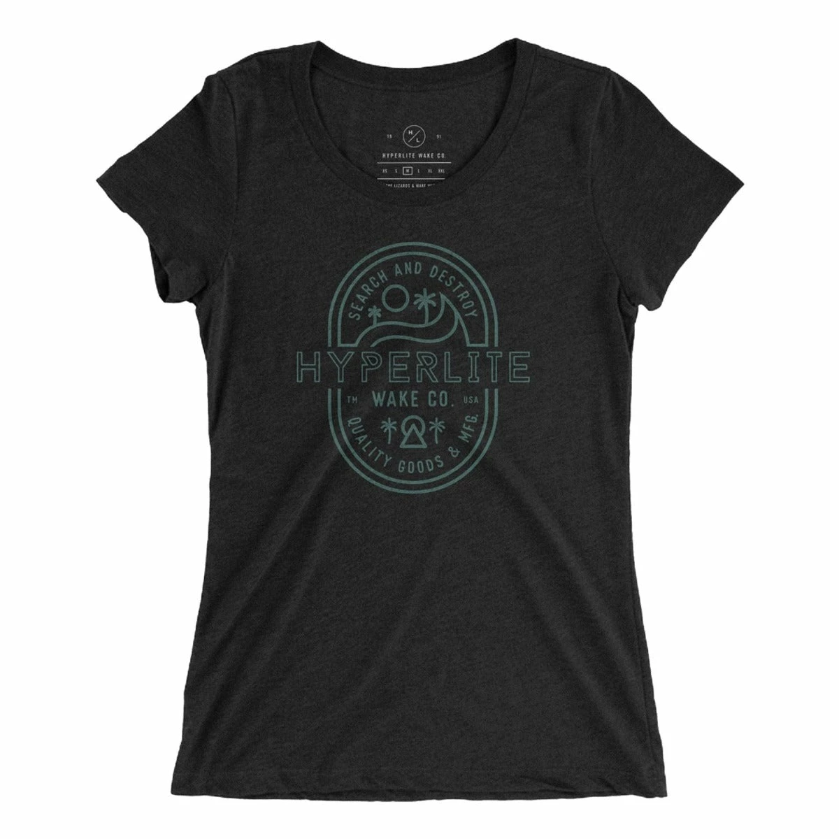 Hyperlite Scandal Tee In Black 1 Hyperlite Scandal Tee In Black