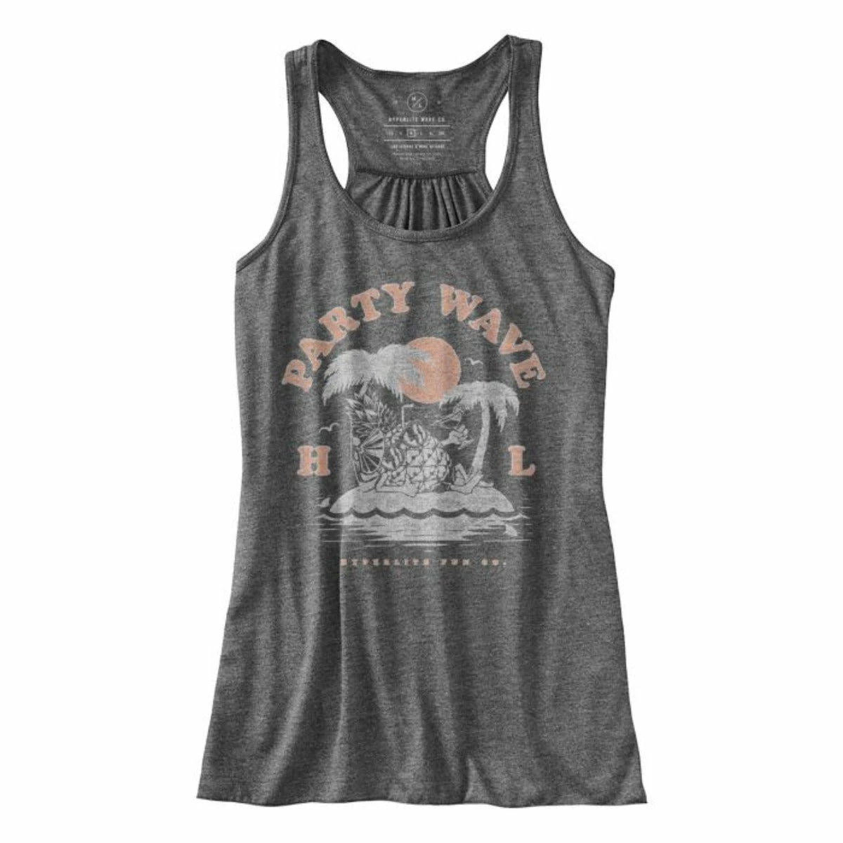 Hyperlite Women's Party Wave Tank In Grey 1 Hyperlite Women's Party Wave Tank In Grey