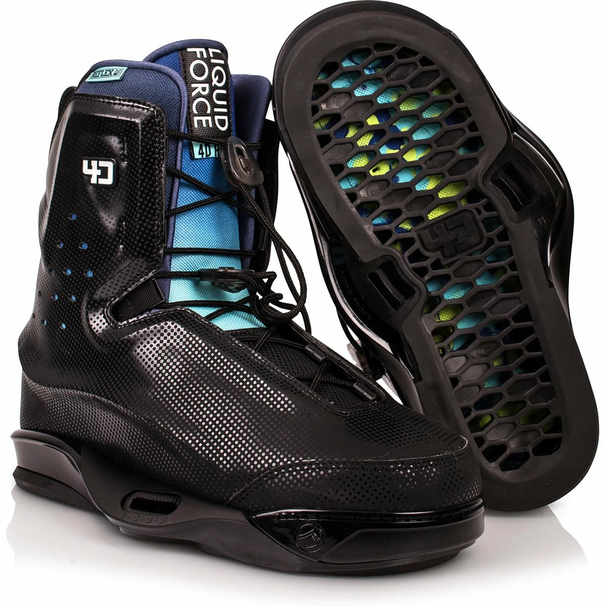 Liquid Force 4D Riot Wakeboard Bindings 2019 2 Liquid Force 4D Riot Wakeboard Bindings 2019 - Image 2