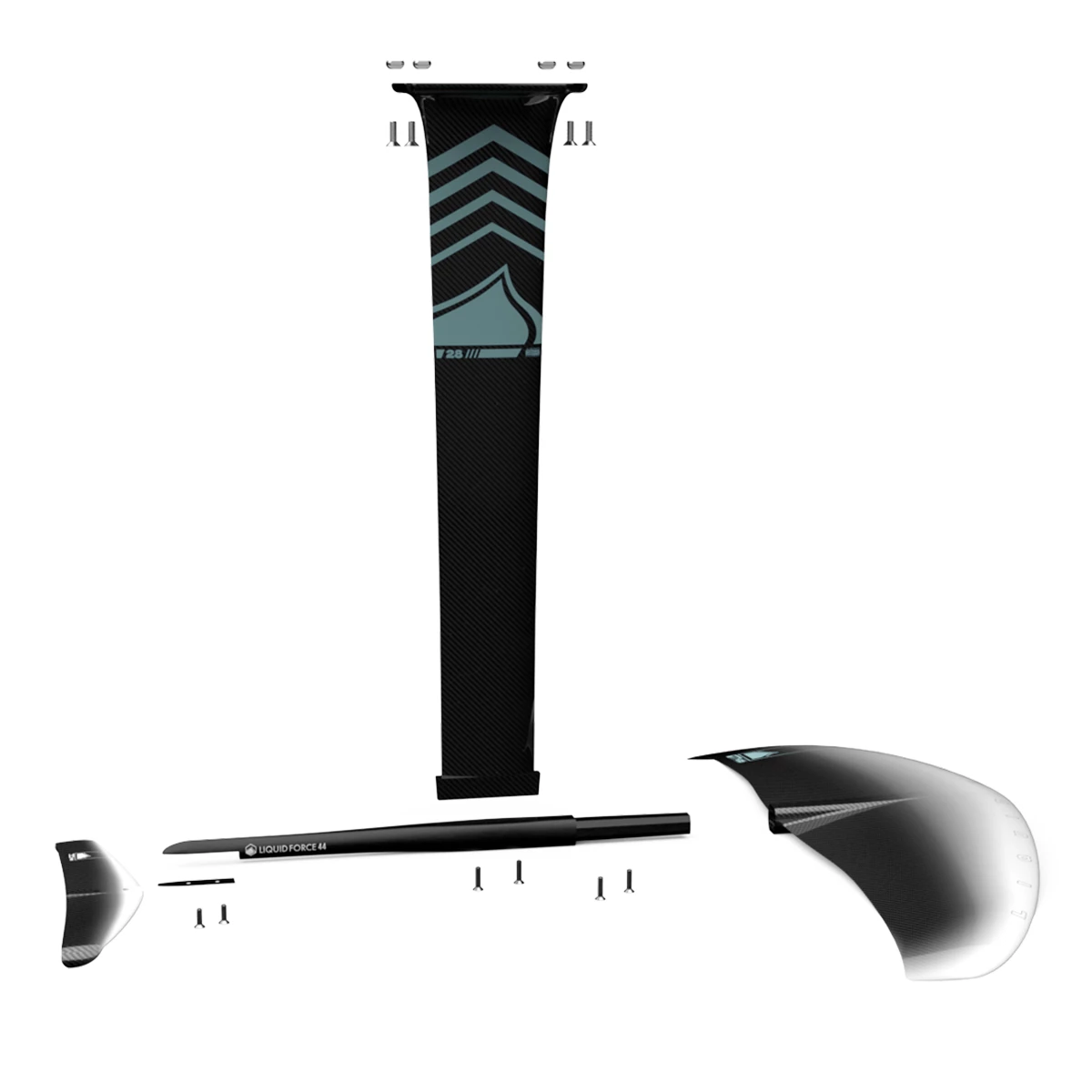Liquid Force Carbon Horizon 155 Wake Foil Set (Mast & Wing) 1 Liquid Force Carbon Horizon 155 Wake Foil Set (Mast & Wing)