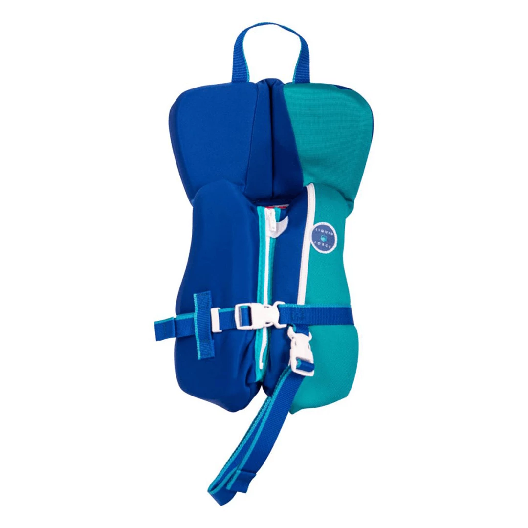 Liquid Force Dream Girls CGA Life Jacket In Navy/Aqua 2 Liquid Force Dream Girls CGA Life Jacket In Navy/Aqua - Image 2