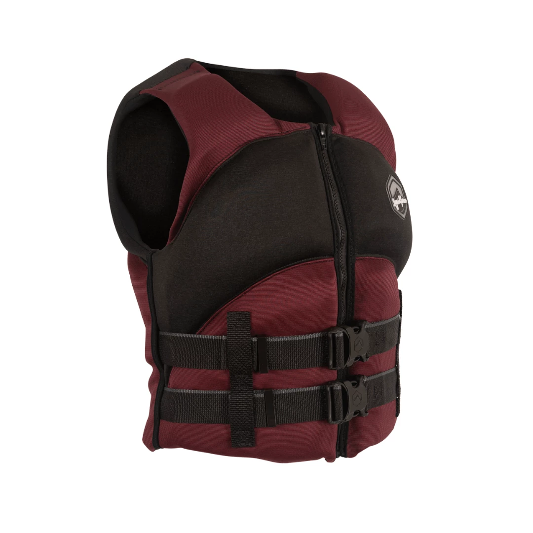 Liquid Force Heartbreaker CGA Life Jacket In Maroon 2 Liquid Force Heartbreaker CGA Life Jacket In Maroon - Image 2