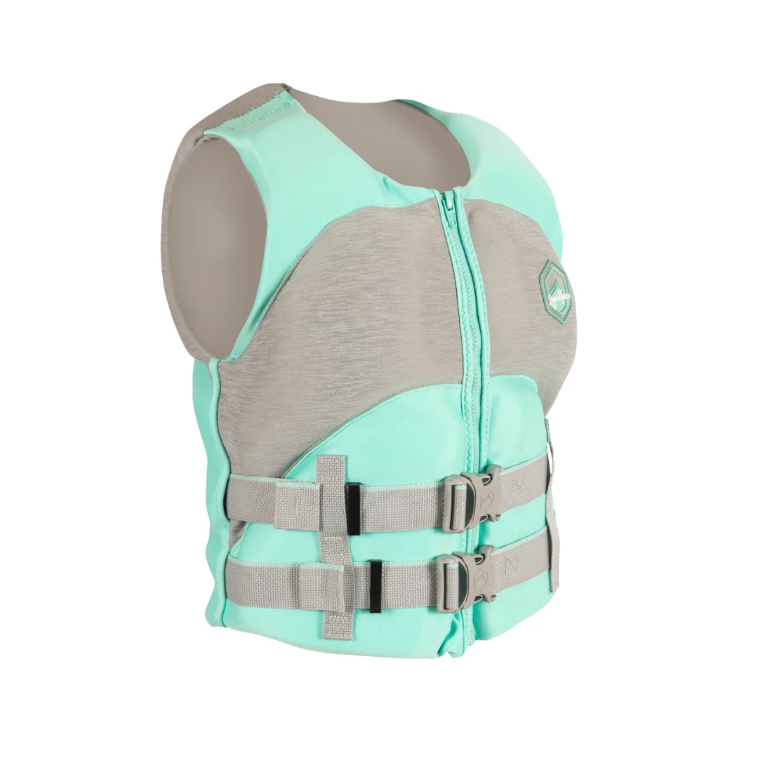 Liquid Force Heartbreaker CGA Life Jacket In Mint/Heather 1 Liquid Force Heartbreaker CGA Life Jacket In Mint/Heather