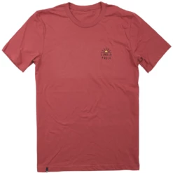 Liquid Force Sunrise Tee In Rust