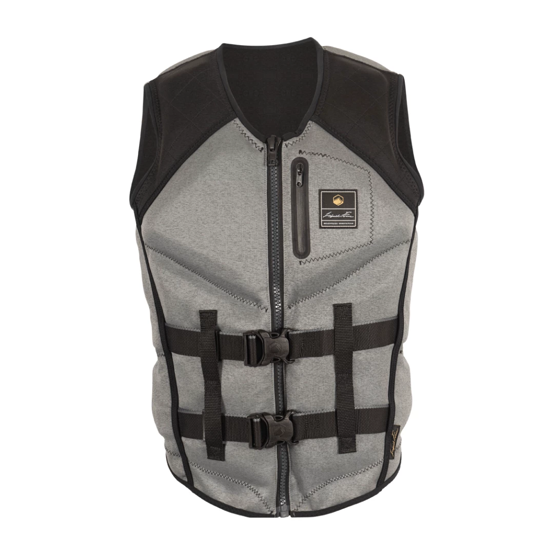 Liquid Force Watson Heritage CGA Life Jacket In Grey/Heather 1 Liquid Force Watson Heritage CGA Life Jacket In Grey/Heather
