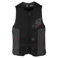 O'Neill Assault FZ USCG Vest In Black/Graphite 2021