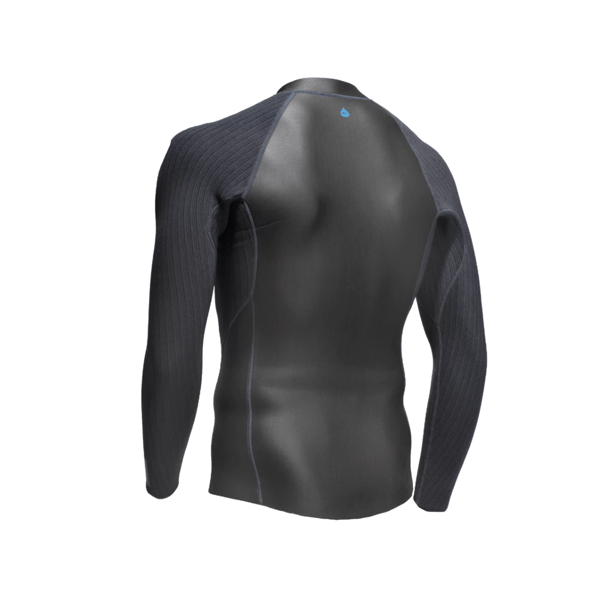 O'Neill Blueprint 2mm FZ Jacket In Black 2 O'Neill Blueprint 2mm FZ Jacket In Black - Image 2