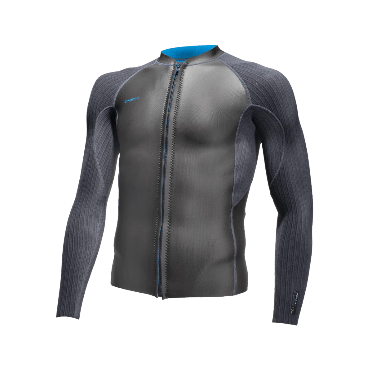 O'Neill Blueprint 2mm FZ Jacket In Black 1 O'Neill Blueprint 2mm FZ Jacket In Black