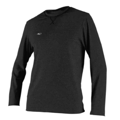 O'Neill Hybrid Long Sleeve Sun Shirt In Black