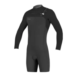 O'Neill Hyperfreak 2mm CZ L/S Spring Wetsuit In Black