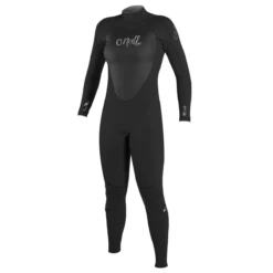 O'Neill Womens Epic 4/3mm BZ Full Wetsuit In Black