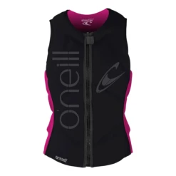 O'Neill Women's Slasher Comp Vest In Black/Berry 2021