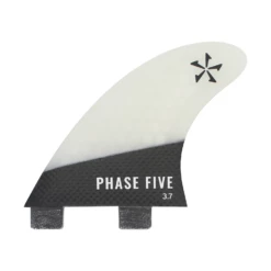 Phase 5 Carbon Twin Fin Set 3.7"
