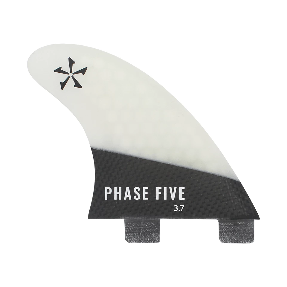 Phase 5 Carbon Twin Fin Set 3.7" 2 Phase 5 Carbon Twin Fin Set 3.7" - Image 2
