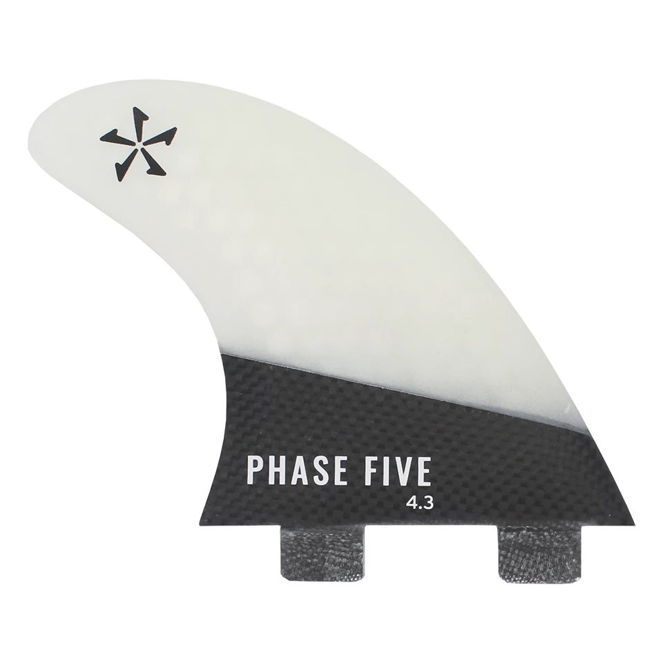 Phase 5 Carbon Twin Fin Set 4.3" 2 Phase 5 Carbon Twin Fin Set 4.3" - Image 2