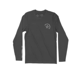 Phase 5 Halved Long Sleeve Tee In Black