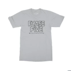 Phase 5 Outline SS Tee In Grey