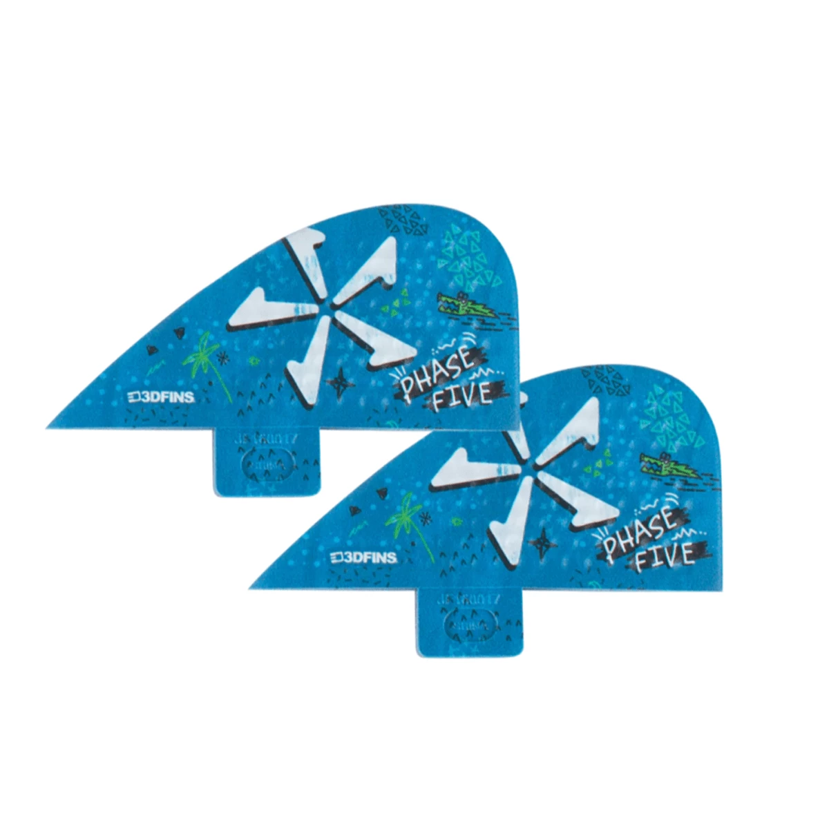 Phase 5 Payne 3D Dimpster Twin Fin Set 1 Phase 5 Payne 3D Dimpster Twin Fin Set