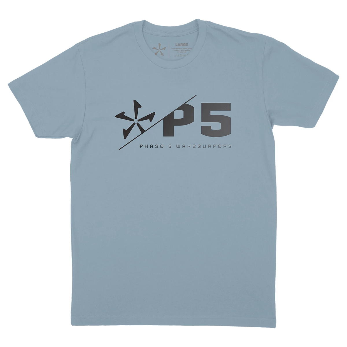 Phase 5 Slice Tee In Steel Blue 1 Phase 5 Slice Tee In Steel Blue